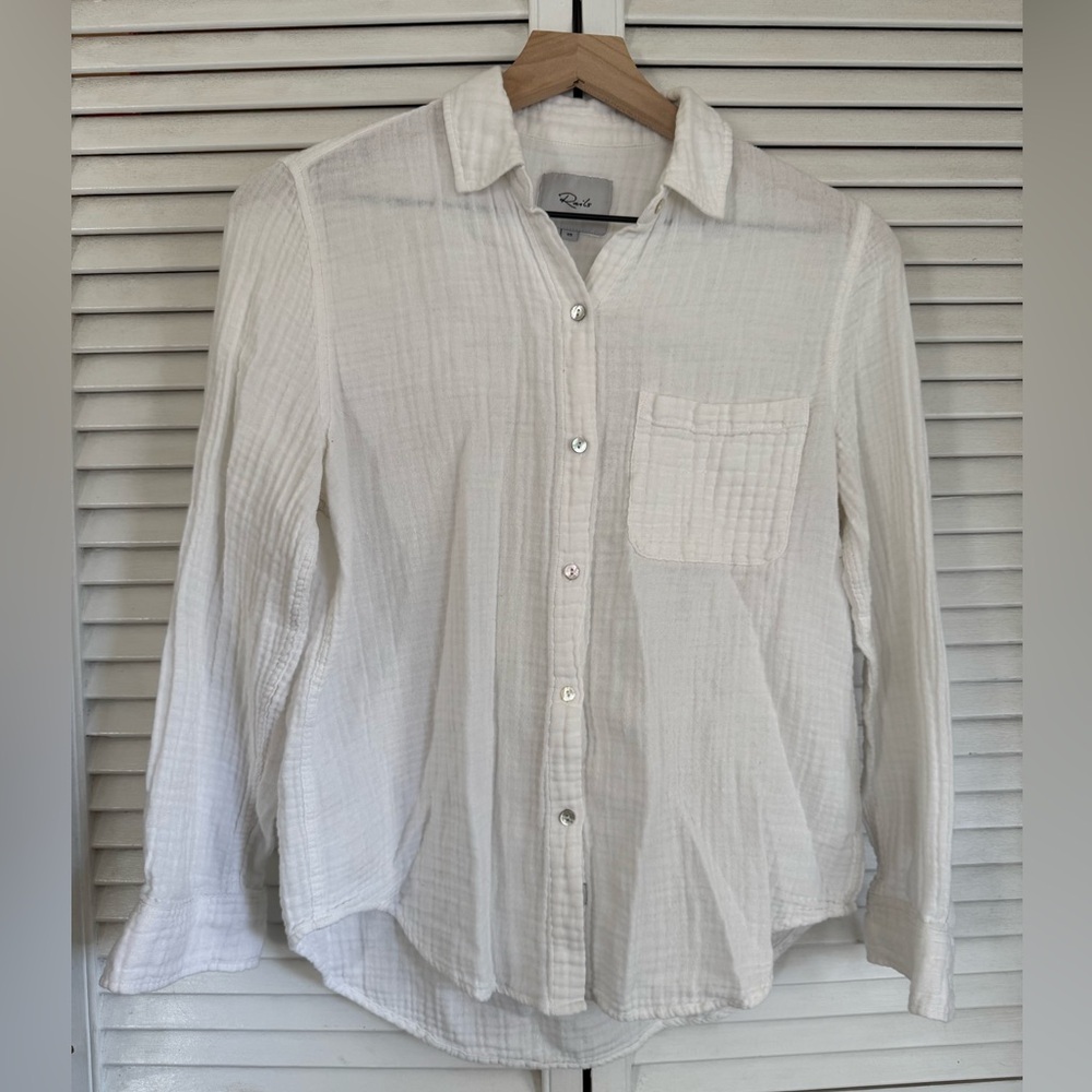 Rails Lightweight Gauzy Button Down